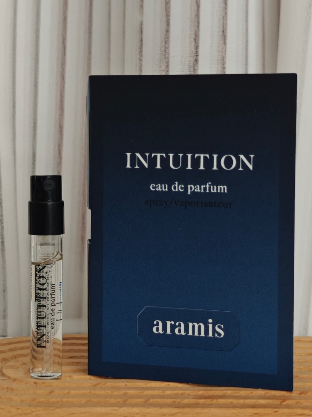 New Aramis Intuition EDP Sample Spray 1.5 ml/ 0.05 oz